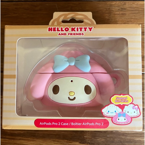 Hello Kitty and Friends My Melody AirPods Pro 2 Case NIB NWT NEW - Picture 1 of 5